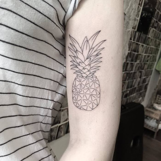 60 tatuagens de abacaxi para deixar vocês inspiradas!