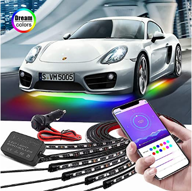 Dream Color Chasing Strip Lights Kit for All cars