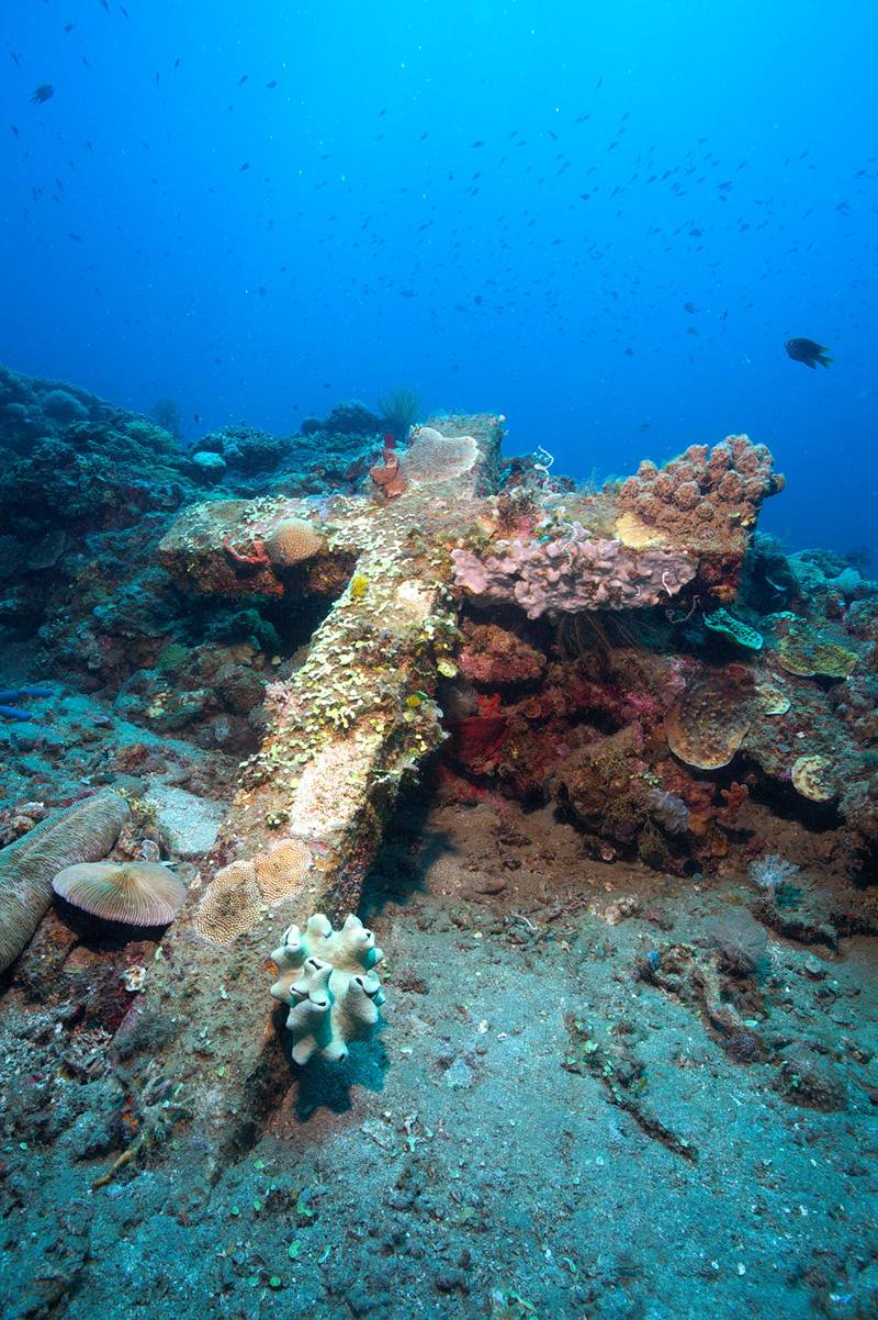 Camiguin island sunken Cemetery