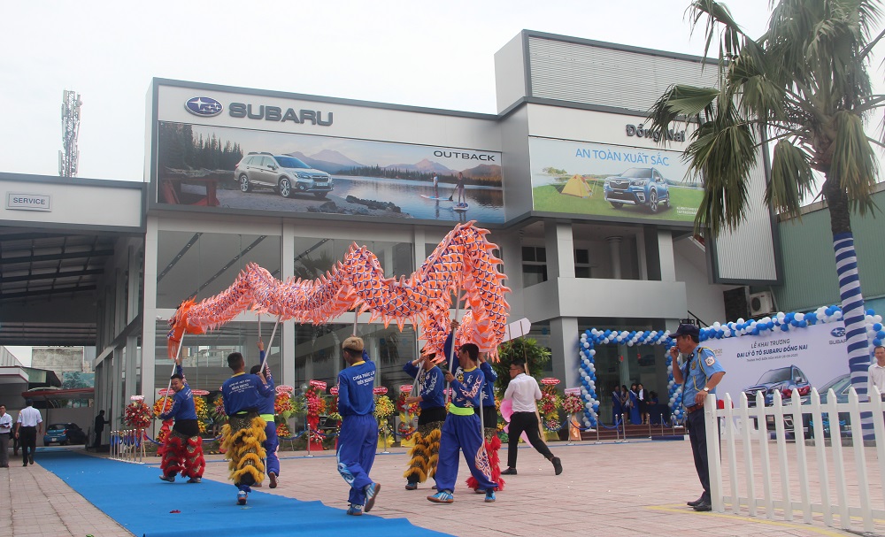 Subaru khai trương đại lý đầu tiên ở Đồng Nai