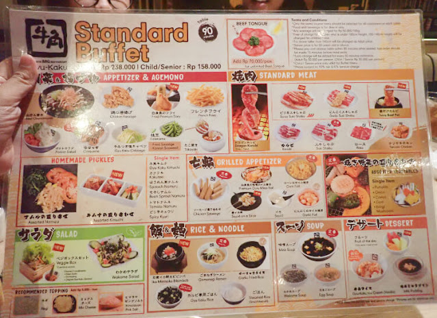 harga menu gyu kaku