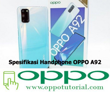 Spesifikasi Handphone OPPO A92