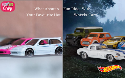 What About A Fun Ride With Your Favourite Hot Wheels Cars?