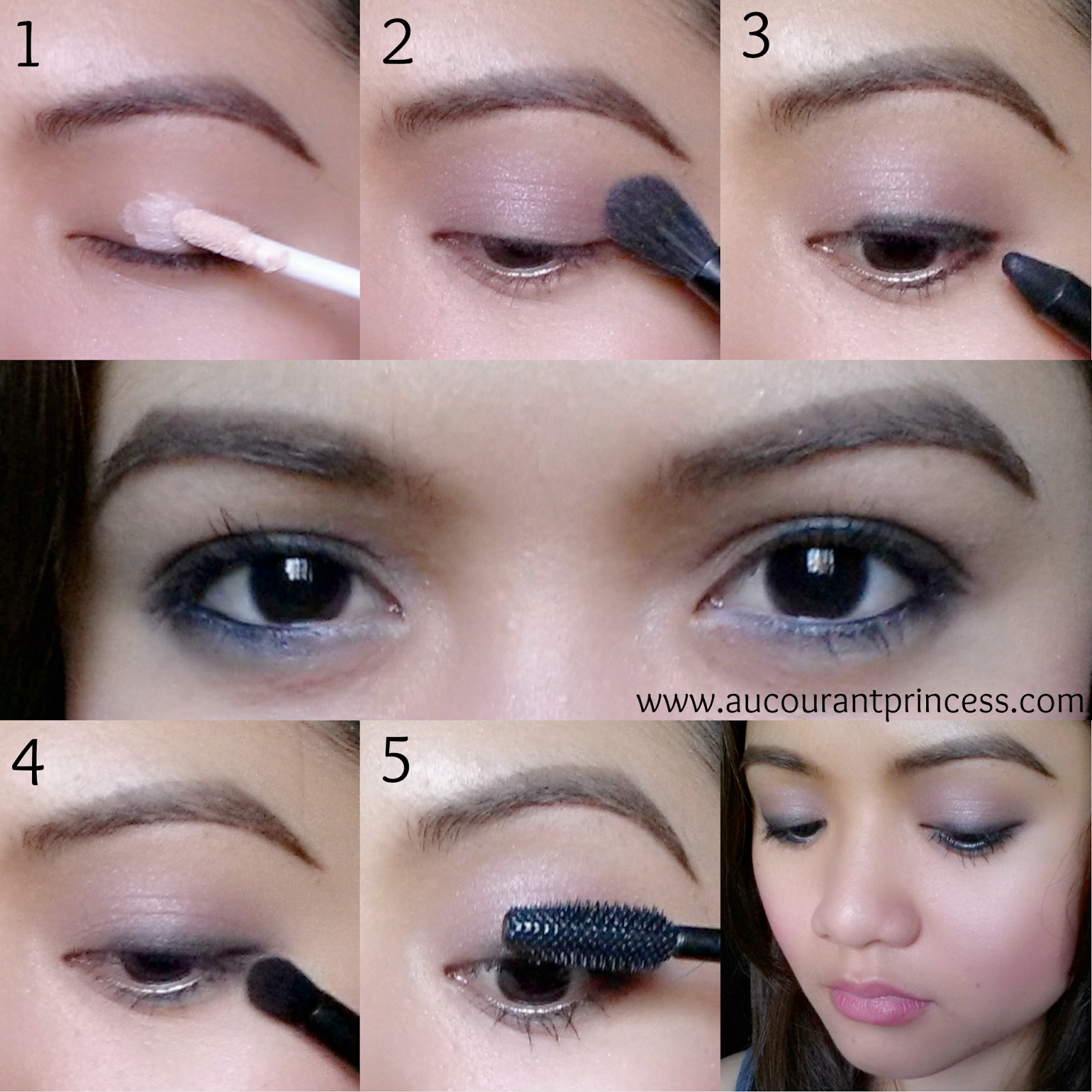 A Glad Diary Simple Everyday Eye Makeup Look Tutorial