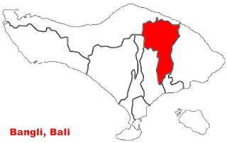 image: Bangli Map location