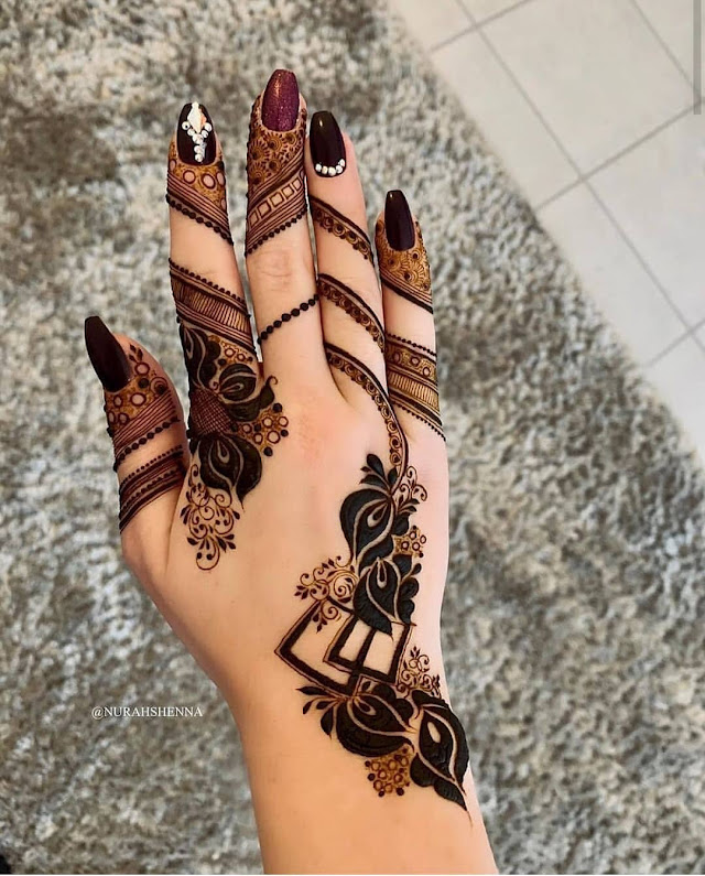 Modern Mehndi Design