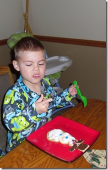 Sleepover at Nana & Pamop's 007