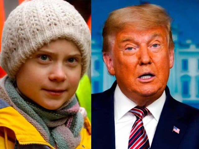 Donald Trump es trolleado por Greta Thunberg y se vuelve viral