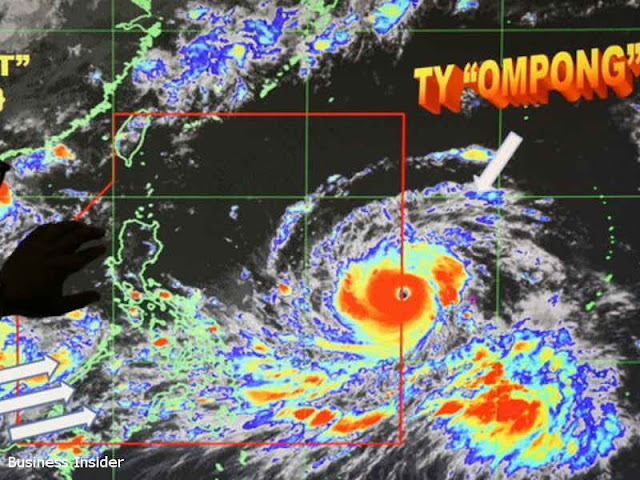 4 Juta Warga Filipina Terancam Topan Mangkhut 