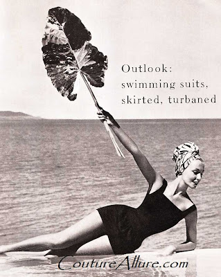 hubert de givenchy, Jantzen, swimsuit, 1957