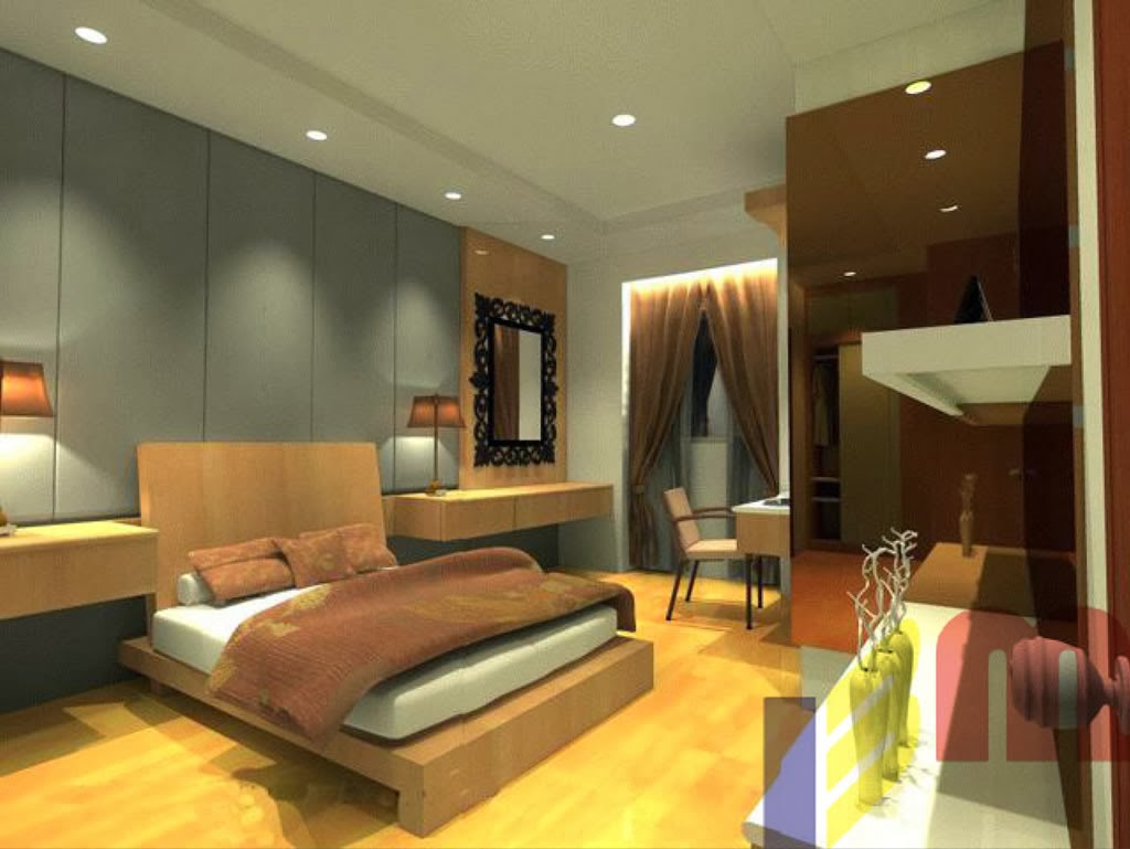 Desain Interior Kamar Tidur Minimalis Modern - Model Rumah 