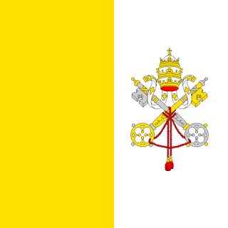 علم مدينة الفاتيكان :
