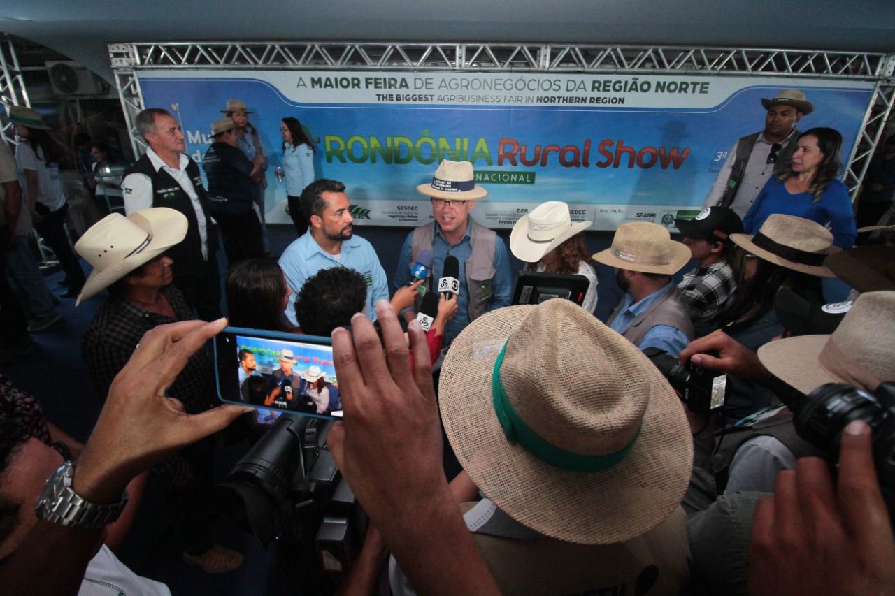Secom e imprensa de Rondônia dão show de cobertura na 9ª Rondônia Rural Show