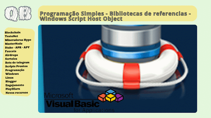 VBA - Bibliotecas de referencias - Windows Script Host Object