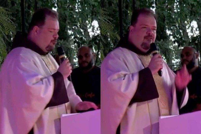 Técnico de som erra música durante missa e provoca risos dos fiéis