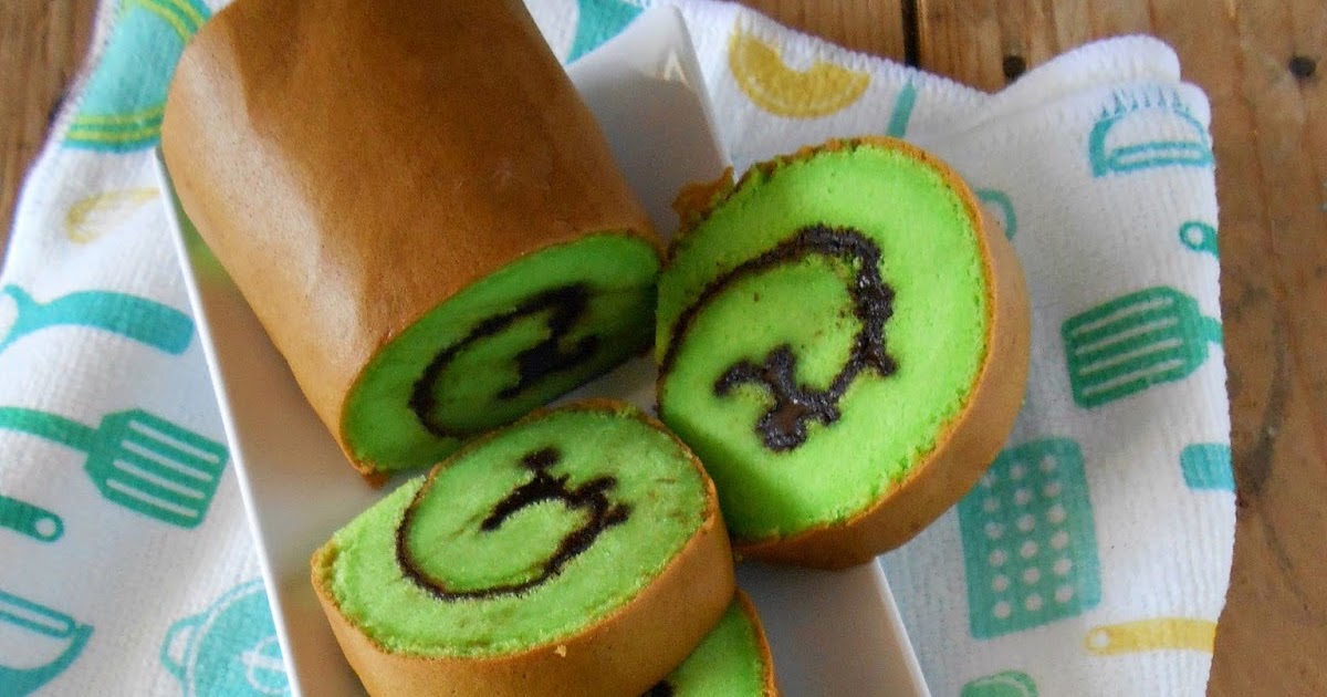 Pandan Swiss Roll Fiza S Cooking