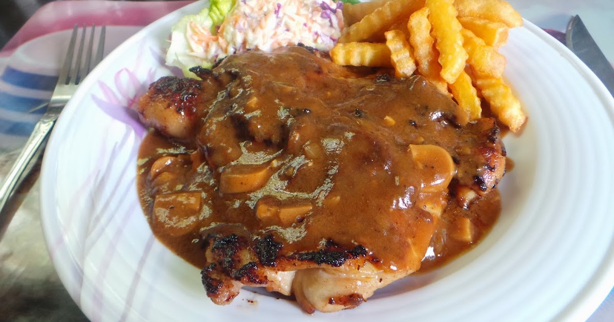 RESEPI CIKGU ANI: CHICKEN GRILLED WITH BLACKPEPPER 