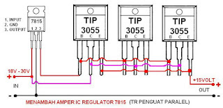 Cara Menambah Ampere Power Supply & Rangkaian