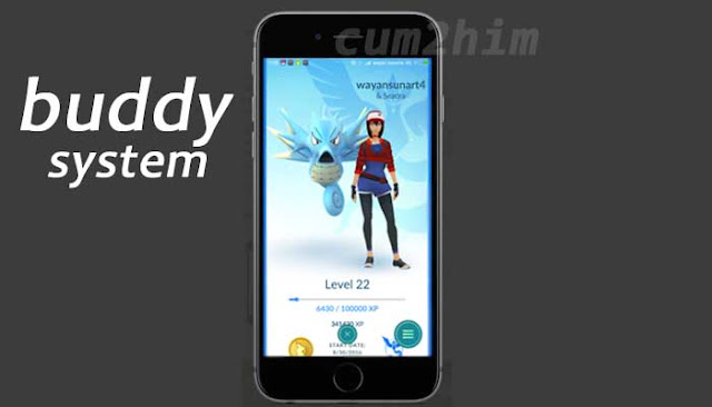 Fitur Buddy Pokemon Go