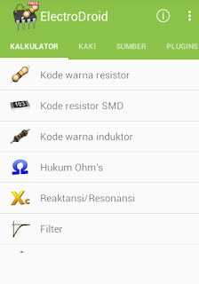 Aplikasi  Android Terbaik Untuk Menghitung Nilai Resistor 