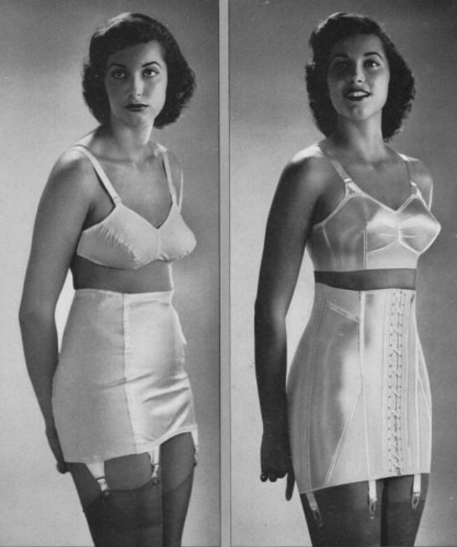 Before Spanx, These Ads From Vintage Magazines Show the Woman  Before-and-After Wearing Their Girdles and Corsets ~ Vintage Everyday