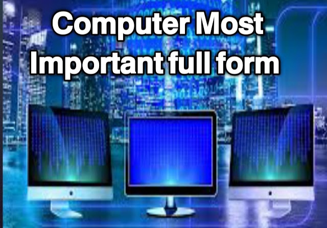 Computer A to Z full form 