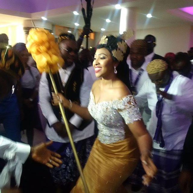 More photos from Ubi Franklin and Lilian Esoro's wedding