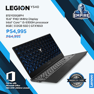 Lenovo The Empire Sale - Legion Y540