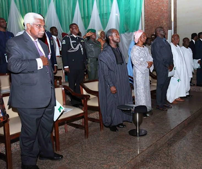Photos from Nigeria's 56th Independence Anniversary Interdenominational Church Service 