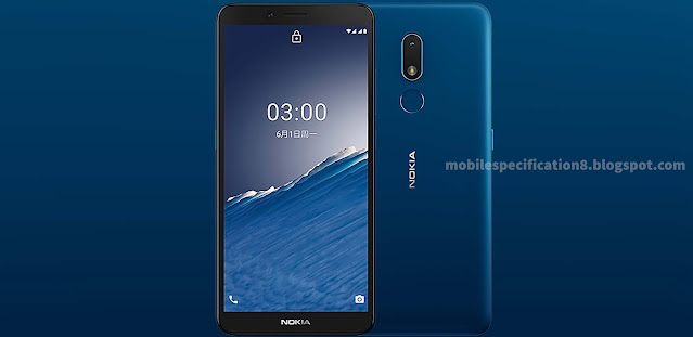 Nokia C3, Price, Specifications, Specs, Nordic blue, Blue, Colour, Color - 01