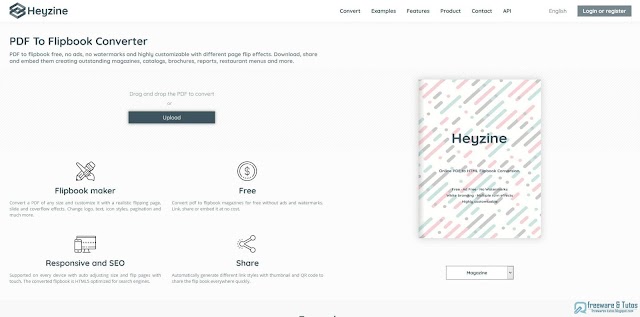 Heyzine : une application gratuite pour convertir les fichiers PDF en flipbooks