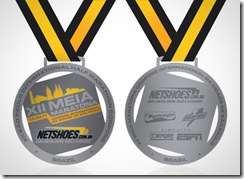 Medalha - - Meia Maratona Corpore