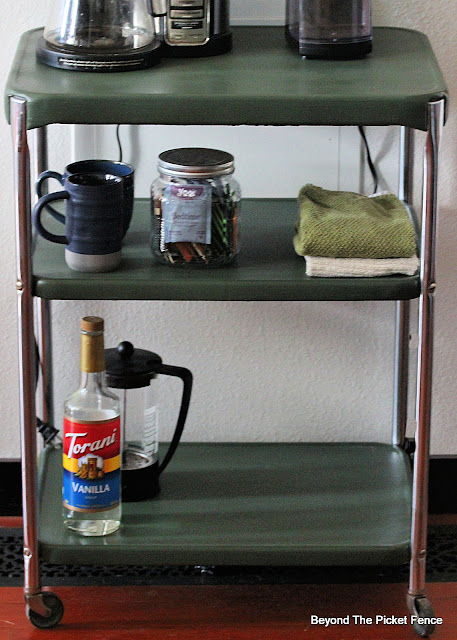 Vintage Metal Cart Makeover