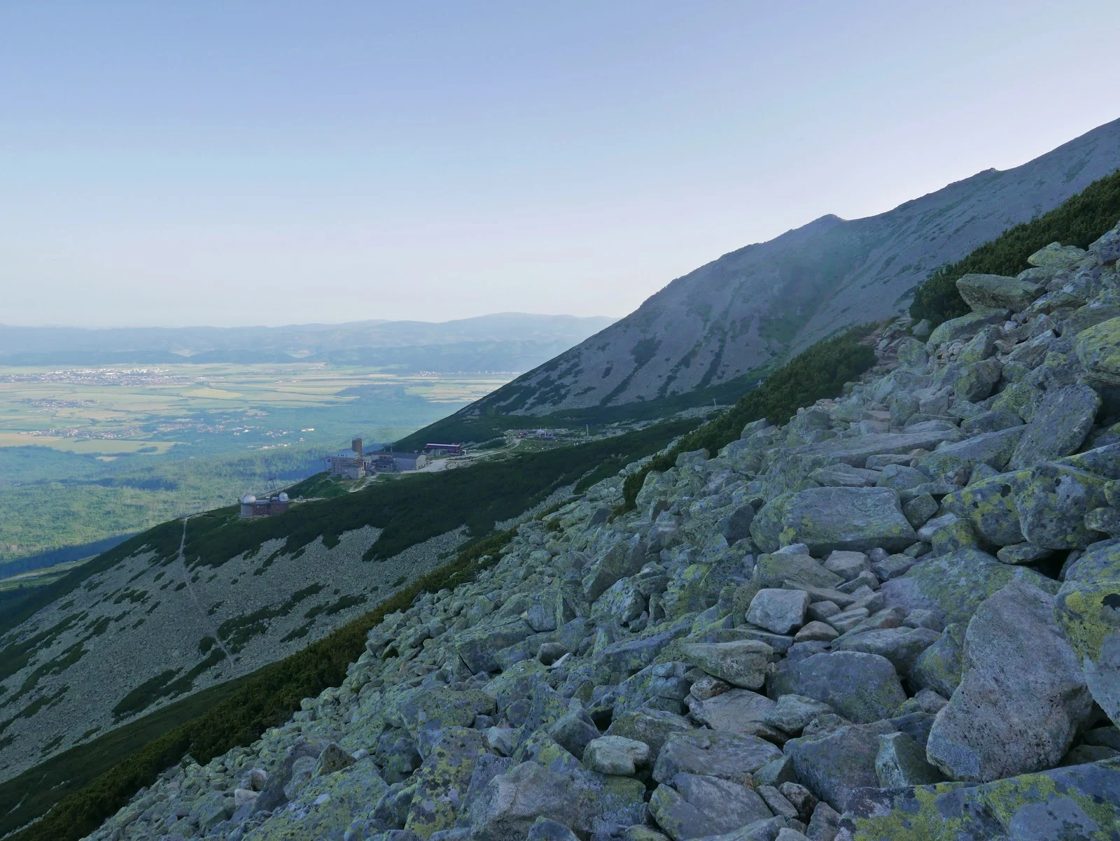 Schronisko przy Zielonym Stawie - Wielka Świstówka Rakuska Czuba - Łomnicki Staw - Tatrzańska Łomnica (parking) Tatry Wysokie szlaki opis blog zdjęcia lato