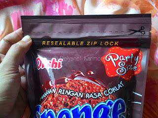 snack, ooishi, sponge crunch, coklat