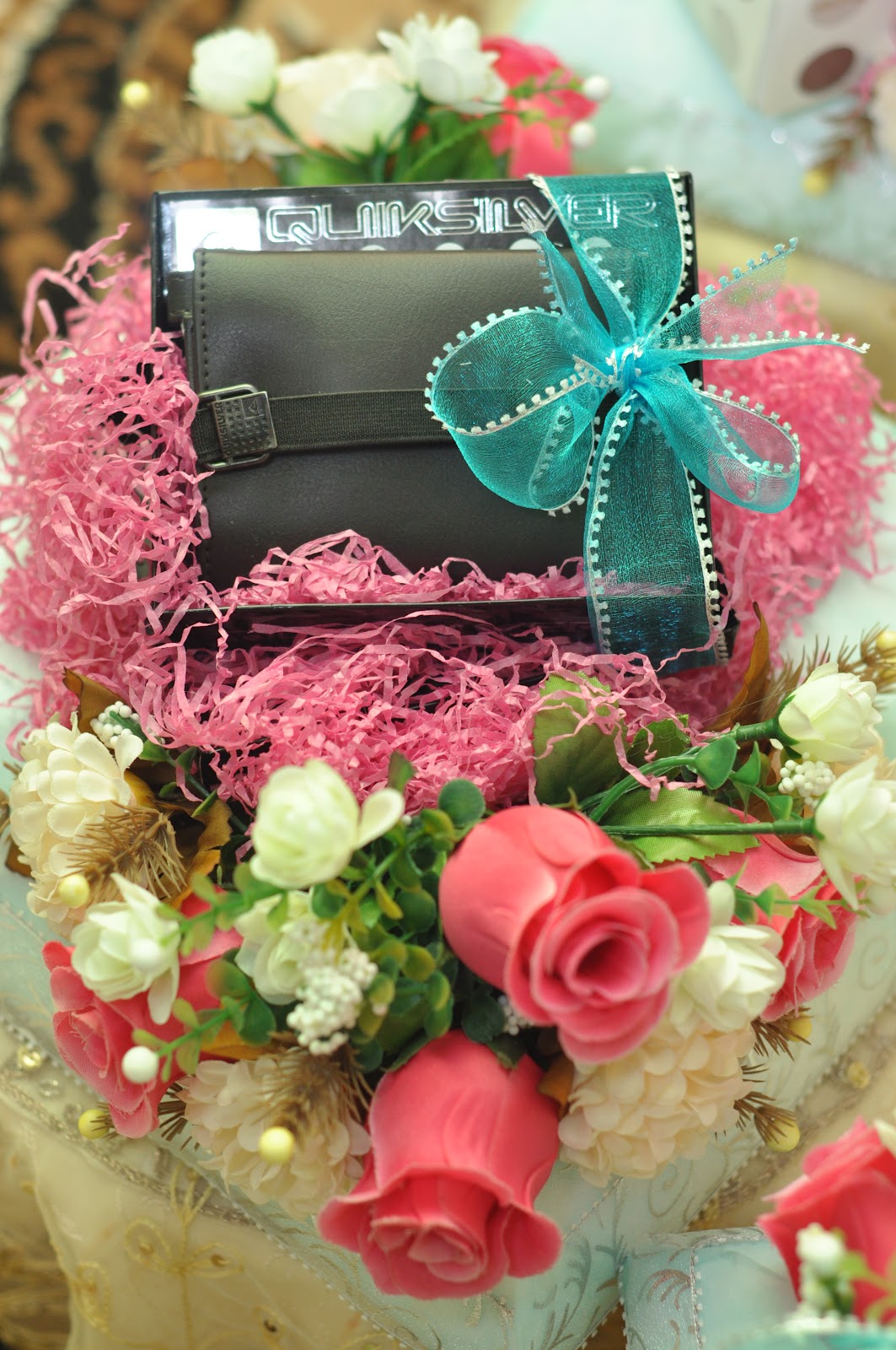 Bunga September Gubahan Hantaran Tunang DIY 