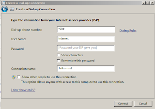 Cara Membuat Koneksi Dial Up