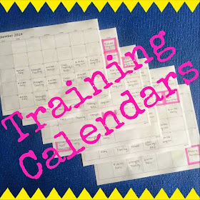 Training Calendars for a Marathon