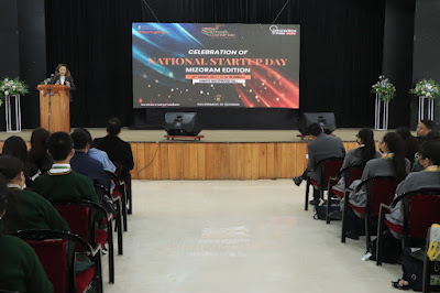 Mizoram Startup Mission (MSUM) under Planning & Programme Implementation Department, Government of Mizoram organized celebration of National Startup Day Mizoram Edition yesterday in a function held at Dawrpui Multipurpose Hall.