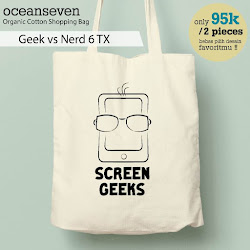 OceanSeven_Shopping Bag_Tas Belanja__Casual Style_Geek vs Nerd 6 TX