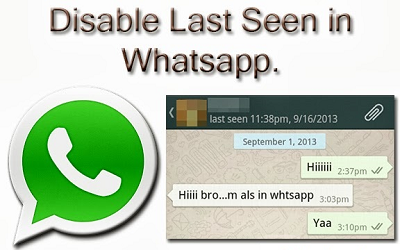 cara menyembunyikan Last Seen pada Whatsapp