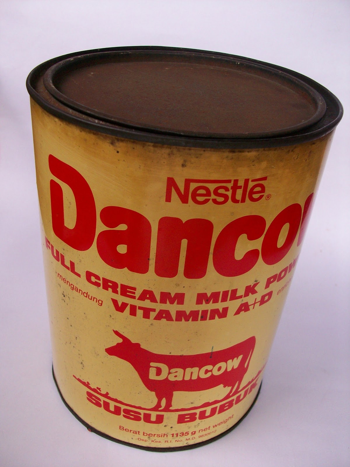 serba vintage kaleng susu  Dancow lawas for sale Rp 100 ribu