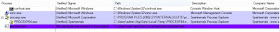 Process Explorer packed image color