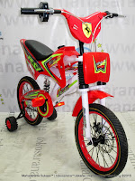 16 Inch Exotic BMX Motocross Kids Bike