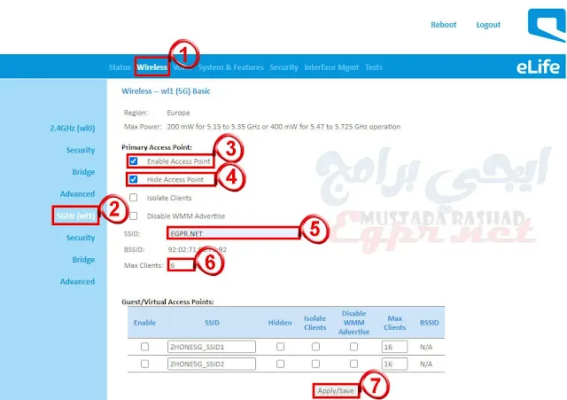 شرح تحويل راوتر موبايلي zhone znid gpon 2726a1 0mb  لاكسز بوينت