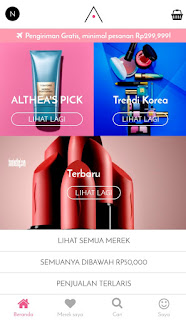 aplikasi ALTHEA KOREA