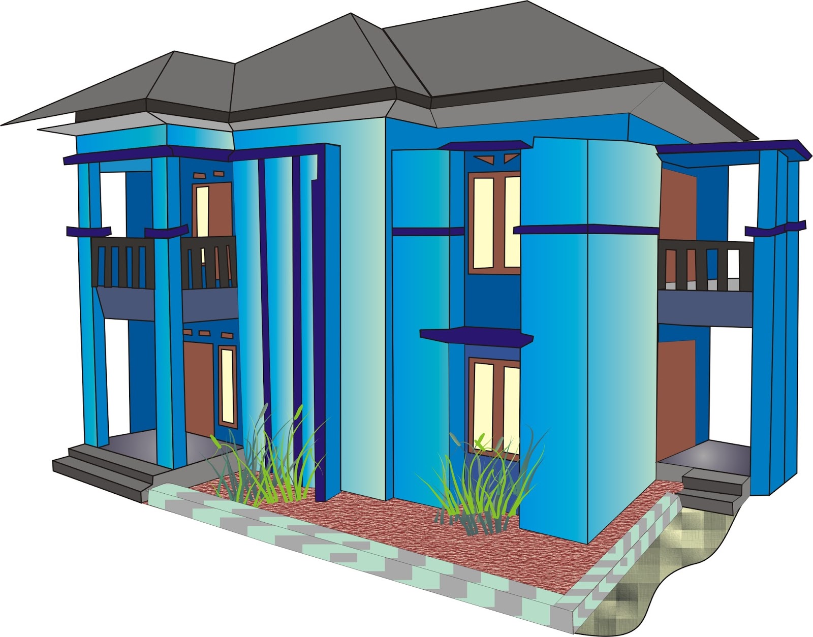 Desain Rumah Coreldraw Rumah Indah