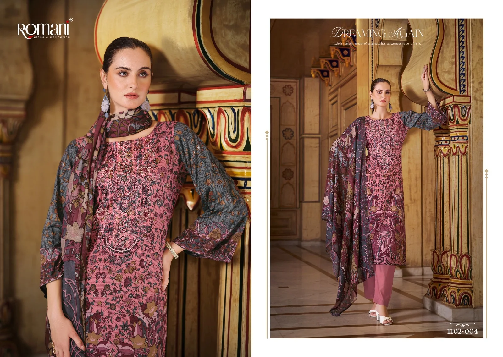 Aarzu Vol 18 Romani Soft Cotton Karachi Salwar Suits