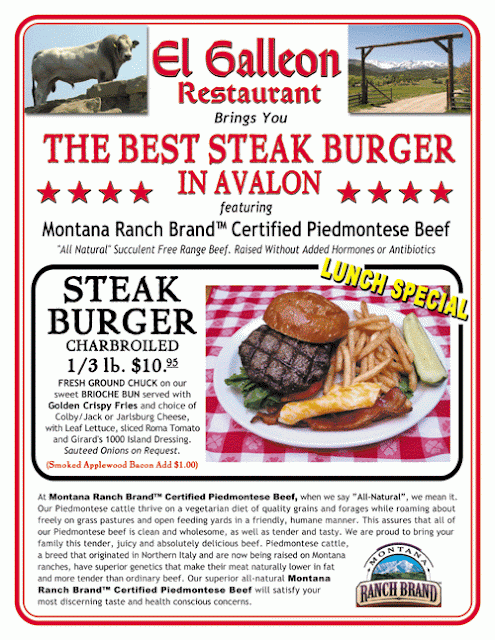 best hamburger catalina island