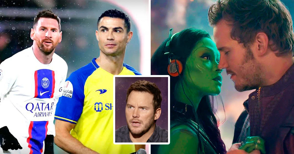 'He’s the greatest of all time': Avenger Chris Pratt makes his choice in the GOAT debate between Messi and Ronaldo
